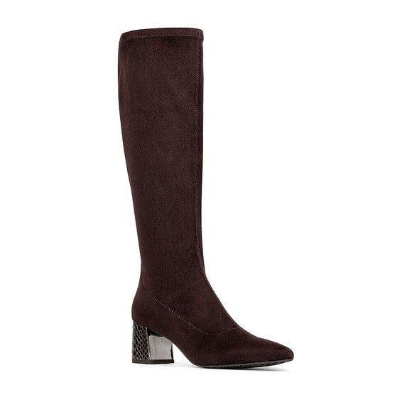 Donald Pliner Women's Souma Boots Dark Brown 8.5 US